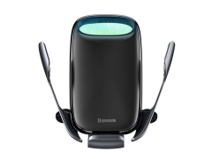 پایه نگهدارنده هوشمند و شارژر وایرلس بیسوس Baseus Milky Way Electric Bracket Wireless Quick Charge 15W