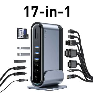هاب 17 پورت تایپ سی بیسوس HUB003 CAHUB-DG0G